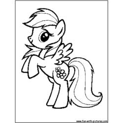 Disegno da colorare: Pony (Animali) #17944 - Pagine da Colorare Stampabili Gratuite