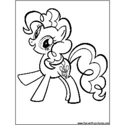 Disegno da colorare: Pony (Animali) #17951 - Pagine da Colorare Stampabili Gratuite