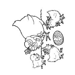 Disegno da colorare: Pulcino (Animali) #15382 - Pagine da Colorare Stampabili Gratuite