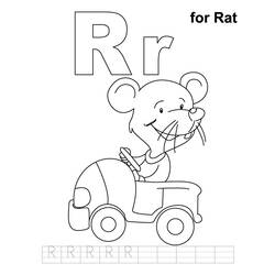 Disegno da colorare: Ratto (Animali) #15212 - Pagine da Colorare Stampabili Gratuite