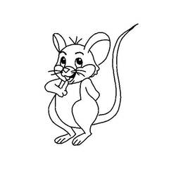 Disegno da colorare: Ratto (Animali) #15223 - Pagine da Colorare Stampabili Gratuite