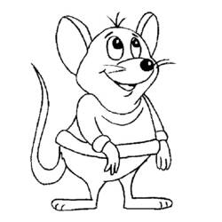 Disegno da colorare: Ratto (Animali) #15229 - Pagine da Colorare Stampabili Gratuite