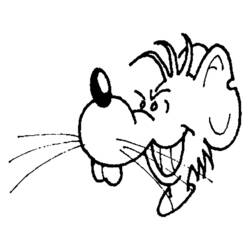 Disegno da colorare: Ratto (Animali) #15270 - Pagine da Colorare Stampabili Gratuite