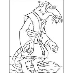 Disegno da colorare: Ratto (Animali) #15292 - Pagine da Colorare Stampabili Gratuite