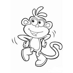 Disegno da colorare: Scimmia (Animali) #14209 - Pagine da Colorare Stampabili Gratuite