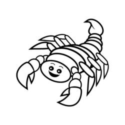 Disegno da colorare: Scorpione (Animali) #14550 - Pagine da Colorare Stampabili Gratuite