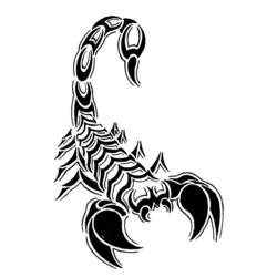 Disegno da colorare: Scorpione (Animali) #14576 - Pagine da Colorare Stampabili Gratuite