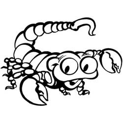 Disegno da colorare: Scorpione (Animali) #14600 - Pagine da Colorare Stampabili Gratuite