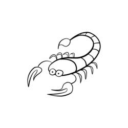 Disegno da colorare: Scorpione (Animali) #14626 - Pagine da Colorare Stampabili Gratuite