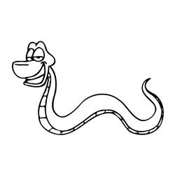 Disegno da colorare: Serpente (Animali) #14339 - Pagine da Colorare Stampabili Gratuite