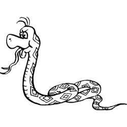 Disegno da colorare: Serpente (Animali) #14354 - Pagine da Colorare Stampabili Gratuite