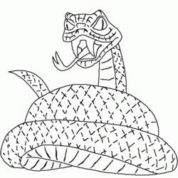 Disegno da colorare: Serpente (Animali) #14383 - Pagine da Colorare Stampabili Gratuite