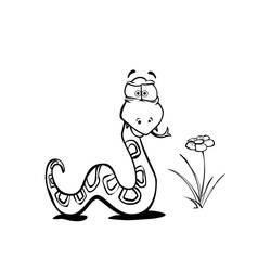 Disegno da colorare: Serpente (Animali) #14386 - Pagine da Colorare Stampabili Gratuite