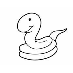 Disegno da colorare: Serpente (Animali) #14392 - Pagine da Colorare Stampabili Gratuite