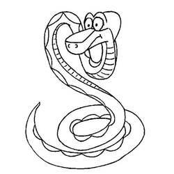 Disegno da colorare: Serpente (Animali) #14403 - Pagine da Colorare Stampabili Gratuite