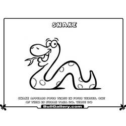 Disegno da colorare: Serpente (Animali) #14422 - Pagine da Colorare Stampabili Gratuite