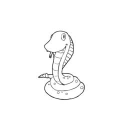 Disegno da colorare: Serpente (Animali) #14460 - Pagine da Colorare Stampabili Gratuite