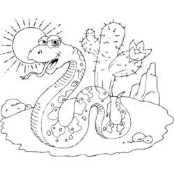Disegno da colorare: Serpente (Animali) #14465 - Pagine da Colorare Stampabili Gratuite