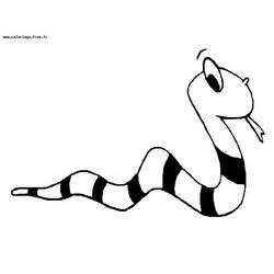 Disegno da colorare: Serpente (Animali) #14479 - Pagine da Colorare Stampabili Gratuite