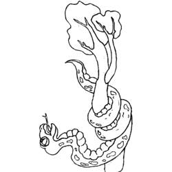 Disegno da colorare: Serpente (Animali) #14525 - Pagine da Colorare Stampabili Gratuite