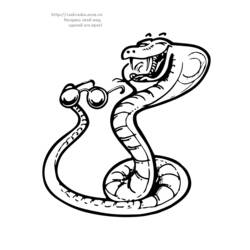Disegno da colorare: Serpente (Animali) #14536 - Pagine da Colorare Stampabili Gratuite