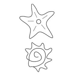 Disegno da colorare: Stella marina (Animali) #6723 - Pagine da Colorare Stampabili Gratuite