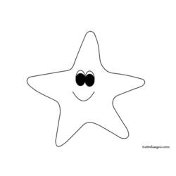 Disegno da colorare: Stella marina (Animali) #6725 - Pagine da Colorare Stampabili Gratuite