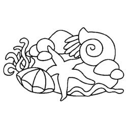 Disegno da colorare: Stella marina (Animali) #6758 - Pagine da Colorare Stampabili Gratuite