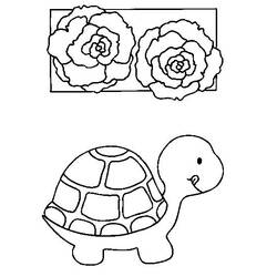 Disegno da colorare: Tartaruga (Animali) #13402 - Pagine da Colorare Stampabili Gratuite