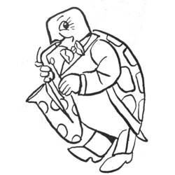 Disegno da colorare: Tartaruga (Animali) #13428 - Pagine da Colorare Stampabili Gratuite