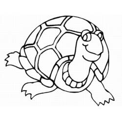 Disegno da colorare: Tartaruga (Animali) #13448 - Pagine da Colorare Stampabili Gratuite