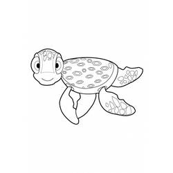 Disegno da colorare: Tartaruga (Animali) #13455 - Pagine da Colorare Stampabili Gratuite