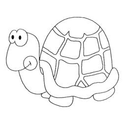 Disegno da colorare: Tartaruga (Animali) #13509 - Pagine da Colorare Stampabili Gratuite