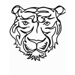 Disegno da colorare: Tigre (Animali) #13628 - Pagine da Colorare Stampabili Gratuite