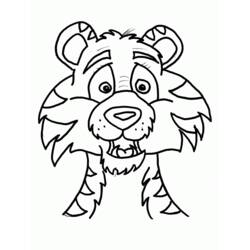 Disegno da colorare: Tigre (Animali) #13653 - Pagine da Colorare Stampabili Gratuite