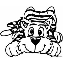 Disegno da colorare: Tigre (Animali) #13694 - Pagine da Colorare Stampabili Gratuite