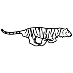 Disegno da colorare: Tigre (Animali) #13723 - Pagine da Colorare Stampabili Gratuite