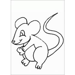 Disegno da colorare: Topo (Animali) #13952 - Pagine da Colorare Stampabili Gratuite