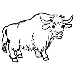 Disegno da colorare: Toro (Animali) #13817 - Pagine da Colorare Stampabili Gratuite