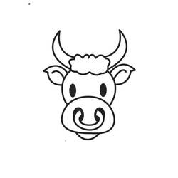 Disegno da colorare: Toro (Animali) #13837 - Pagine da Colorare Stampabili Gratuite