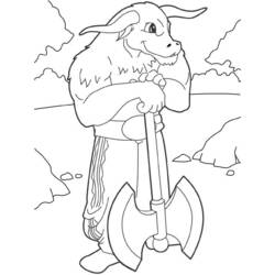 Disegno da colorare: Toro (Animali) #13843 - Pagine da Colorare Stampabili Gratuite
