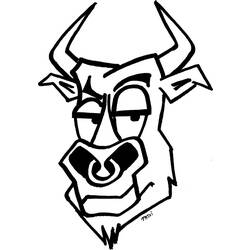 Disegno da colorare: Toro (Animali) #13852 - Pagine da Colorare Stampabili Gratuite