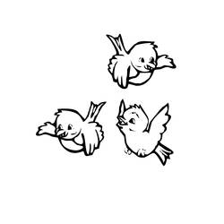 Disegno da colorare: Uccelli (Animali) #11842 - Pagine da Colorare Stampabili Gratuite