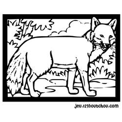 Disegno da colorare: Volpe (Animali) #15081 - Pagine da Colorare Stampabili Gratuite