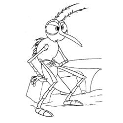 Disegno da colorare: Zanzara (Animali) #11327 - Pagine da Colorare Stampabili Gratuite