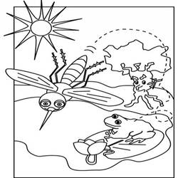 Disegno da colorare: Zanzara (Animali) #11330 - Pagine da Colorare Stampabili Gratuite