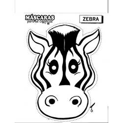 Disegno da colorare: Zebra (Animali) #13125 - Pagine da Colorare Stampabili Gratuite