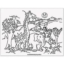 Disegno da colorare: Zoo (Animali) #12660 - Pagine da Colorare Stampabili Gratuite