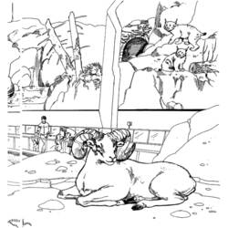 Disegno da colorare: Zoo (Animali) #12678 - Pagine da Colorare Stampabili Gratuite