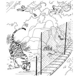 Disegno da colorare: Zoo (Animali) #12712 - Pagine da Colorare Stampabili Gratuite